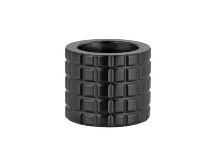 Backup Tactical 5/8x24 30 Cal Rifle Thread Protector With Frag Pattern, Black - FRAG-BLK30