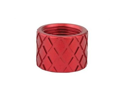 Backup Tactical 1/2x28 RH Pistol Thread Protector With Hash Marks, Red - HASH-RED