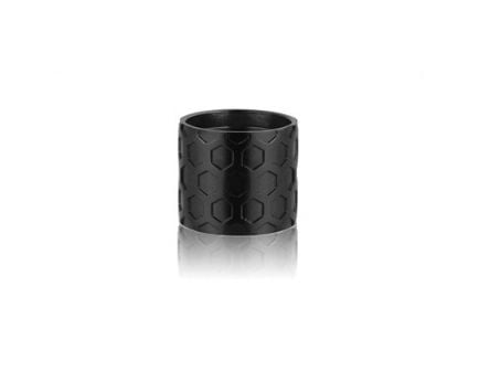 Backup Tactical 1/2x28 RH .223 Rem Rifle Thread Protector With Honeycomb Pattern, Black - HCOMB-BLK223