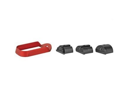 Battle Arms Development Magwell Fits Glock 17 Gen1-4, Red - BAD-MW-G17-R