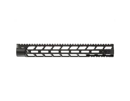 Bootleg MLok 15" AR Handguard with KMR Mounting Hardware, Black - BP-HG15-M1