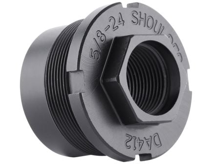 Dead Air Armament Ghost Fixed Mount, 5/8x24 RH, Black - DA412