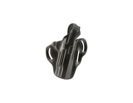 DeSantis Gunhide Scabbard Belt Holster Fits 5" Barrel 1911 with Rail, RH w/ Thumb Break, Black - 001BAF9Z0