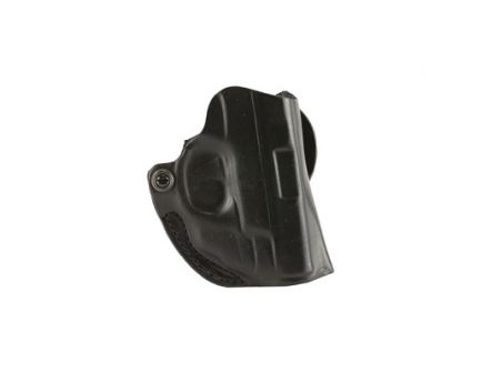 DeSantis Gunhide Mini Scabbard Belt Holster Fits S&W Shield w/ Crimson Trace, RH, Black - 019BAH9Z0