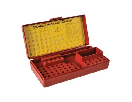 Brownells Super Set 8.75" x 4.25" x 2" Storage Box and Tray Combo, Orange