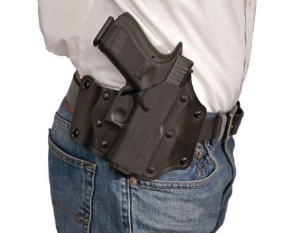 DeSantis Gunhide Intruder 2.0 Right Hand Springfield XDS OWB Holster, Black - 176KAY1Z0