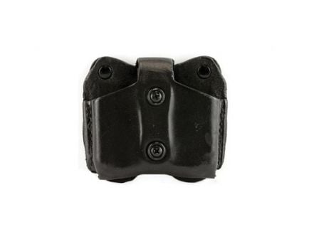 DeSantis Gunhide Double Magazine Pouch Fits 9MM, Ambi, Black - A01BJEEZ0
