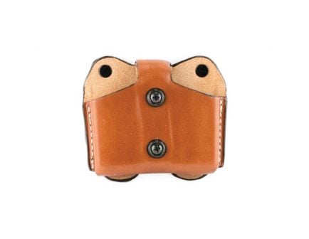 DeSantis Single Stack 45/10mm Ambi Double Magazine Pouch, Tan - A01TJLLZ0