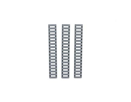 Ergo Grip Low Pro Rail Covers, Fits 18 Slot Ladder 4-Pack, Gray - 4373-3PK-GG