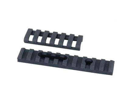 Ergo Grip Polymer Rail, 1 Mounting Hole, with Mounting Hardware, Black - 4751