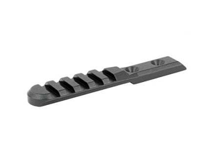 Ergo Grip Aluminum UMP Picatinny Rail, 5 Slots, Extended, 2Mounting Holes, Black - 4766-BK