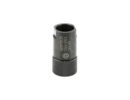 Gemtech Sig 1911-22 1/2x28 Thread Adapter With Thread Protector, Black - 12205