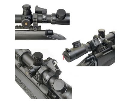 GG&G Ring System with The Mini Red Dot Mounting Platform, Black - GGG-1327