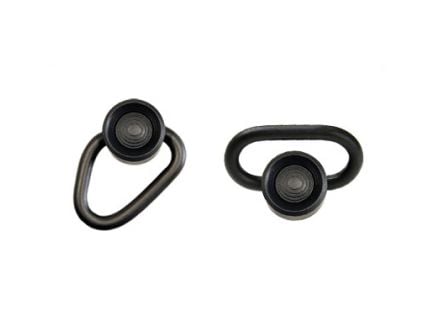 GG&G QD Sling Swivel w/ Heavy Duty Quick Detach Fits AR-15, Black - GGG-1418