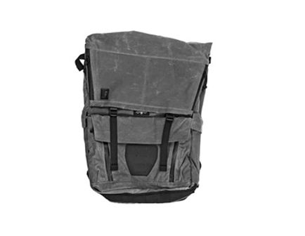 Grey Ghost Gear Gypsy Backpack 19"x16"x4.5", Charcoal Grey Waxed Canvas - 6025-GRY