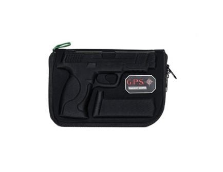G-Outdoors Soft Pistol Case, Black - GPS-912PC