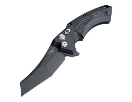Hogue X5 Modified Wharncliffe Folding Knife, 3.5", Matte Black - 34569