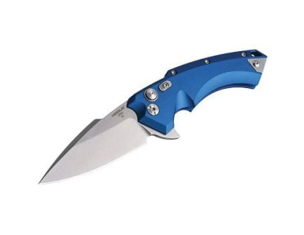 Hogue X5 3.5" Spear Point Folding Knife, Blue - 34573-EXLRSR