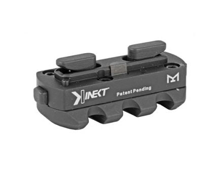 Kinetic Development Group 3 Slot Picatinny Rail Kinect Rail Fits MLOK, Black - KIN5-100