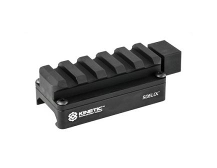 Kinetic Development Group SIDELOK Universal Scope Riser Fits Picatinny, Black - SID5-050