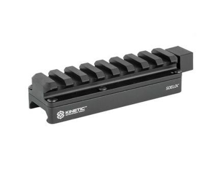 Kinetic Development Group SIDELOK Universal Scope Riser Fits Picatinny, Black - SID5-100