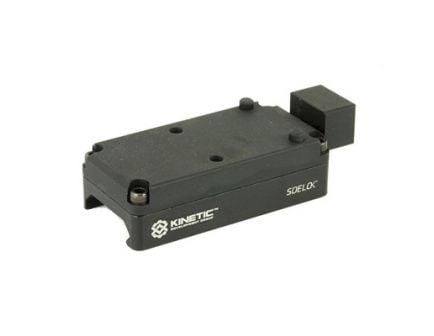 Kinetic Development Group SIDELOK Mount Fits Trijicon RMR Low Mount, Black - SID5-231