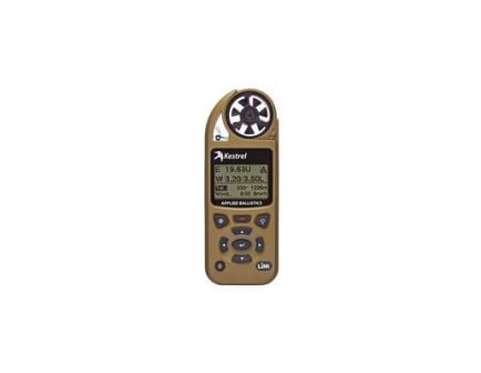 Kestrel Elite Weather Meter With Applied Ballistics, Flat Dark Earth - 0857ALFDE