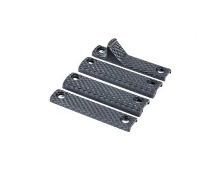 Knights Armament URX 3/3.1 4 Piece Rail Panel Kit, Black - 30408-BLK