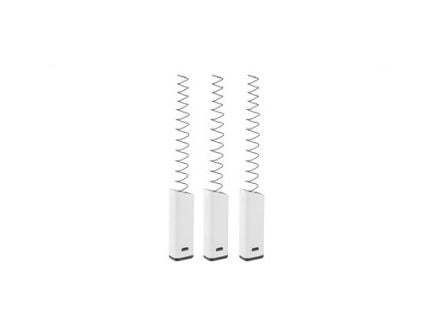 KRISS USA +18 10mm Magazine Extension Fits Kriss Vector, Alpine White, 3/Pack - KVA-MX2K10AP01