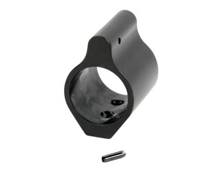 LBE Unlimited Low Profile .750 AR-15 Gas Block, Black - ARLPGB