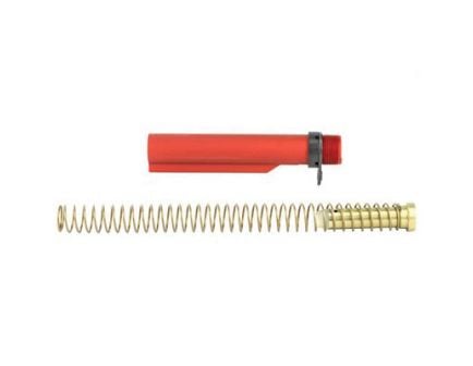 LBE Unlimited AR-15 Mil-Spec Buffer Tube Kit, Red - MILBUFKT-RED