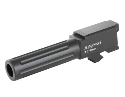 Lone Wolf AlphaWolf 9mm Fluted Barrel Conversion For Glock 27&33 - AW-279N