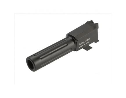Lone Wolf Alphawolf 3.1" Barrel for M&P Shield 9mm Stock Length, Salt Bath Nitride - AW-SWS9N