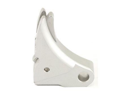 Lone Wolf One-Screw Assembly Trigger Shoe, Silver - LWD-UAT-A