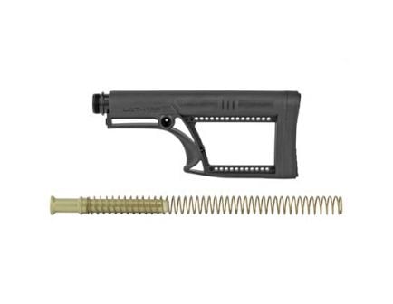 Luth-AR MBA-2 Fixed Stock With Buffer Assembly Standard Buffer, .223 Buffer Spring, Black - MBA-2K