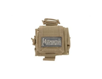 Maxpedition Mini Rollypoly Dump Pouch, Khaki - 0207K