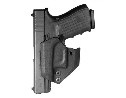 Mission First Tactical Minimalist Ambidextrous Glock 17/19/22/23 IWB Appendix Holster, Black - H2GL940AIWBM-BL
