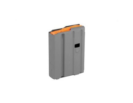 ASC 10 Round Magazine 223 Rem Fits AR-15 Alum, Gray - 223-10RD-AL-G-O