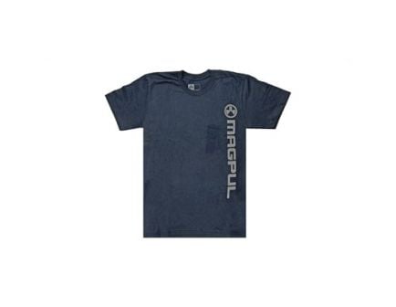 Magpul Vert Logo Tee Shirt Large, Navy - MAG1113