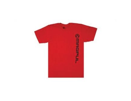 Magpul Vert Logo Tee Shirt Large, Red - MAG1113