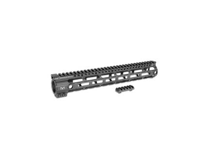 Midwest Industries M-Lok 12.625" 1-Piece Free Float Handguard for DPMS 308 Rifle, Hardcoat Anodized Matte Black - MI-308SS12-DHM