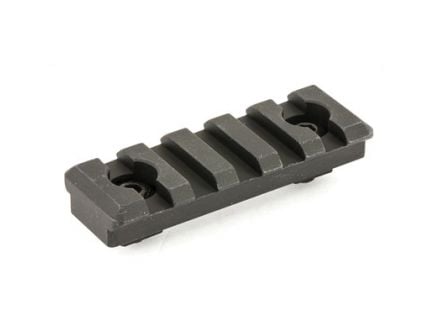 Midwest Industries 1913 Milspec M-LOK Rail Section w/ 5 Slot - MI-5MR