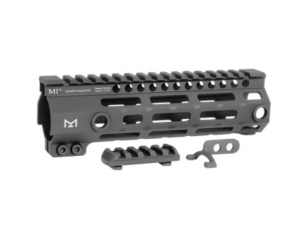 Midwest Industries M Series M-Lok 7.25" 1-Piece Free Float Handguard for AR-15 Gen 3 Rifle, Hardcoat Anodized Black - MI-G3M7