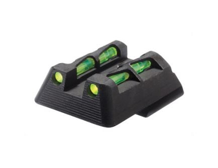 Hi-Viz Litewave Heckler & Koch P30 Green/Red/Black Interchangeable Rear Sights - HKLW11