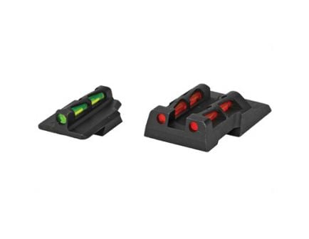 Hi-Viz Ruger Security 9 Green/Red/Black Rear, Green/Red/White Front Interchangeable Sights - RGS9LW21