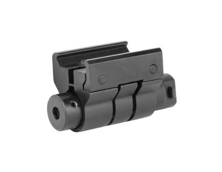 NCSTAR Red Laser w/ Weaver Mount Fits Most Weaver/Picatinny Rails, Black - APRLS