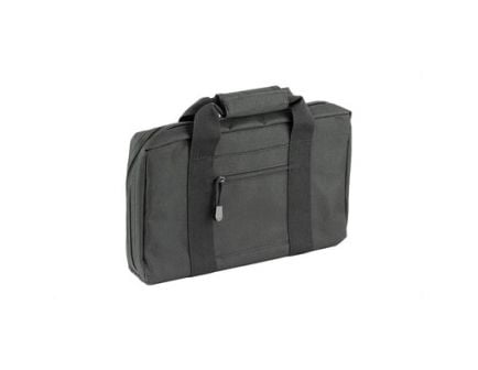 NCSTAR Discreet Pistol Case w/ Two Padded Handgun Compartments, Black Nylon - CPB2903