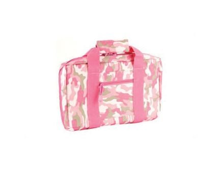 NCSTAR Discreet Pistol Case w/ Two Padded Compartments, Pink Nylon - CPP2903