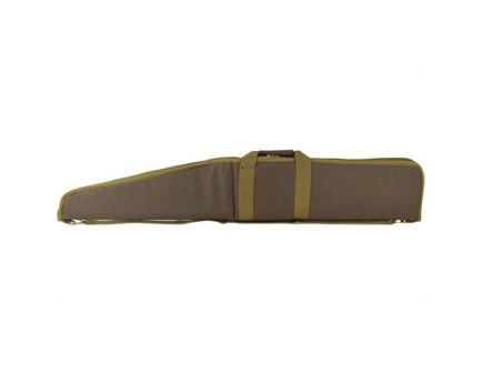 NCSTAR 48" Shotgun Case, Brown Nylon w/ Metal Lockable Zipper Pulls - CVSHW2958-48