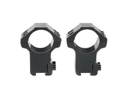 NCSTAR 2 Piece 3/8" Dovetail Rings Supports 1" Scope Tubes , Black - RB27
